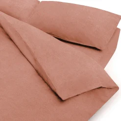 Draps De Lit^Muji Housse de couette en coton délavé ‐ 240 x 220 cm