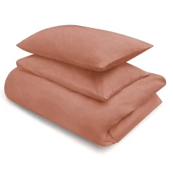 Draps De Lit^Muji Housse de couette en coton délavé ‐ 240 x 220 cm