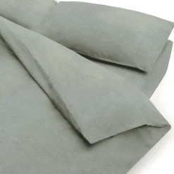 Draps De Lit^Muji Housse de couette en coton délavé ‐ 240 x 220 cm