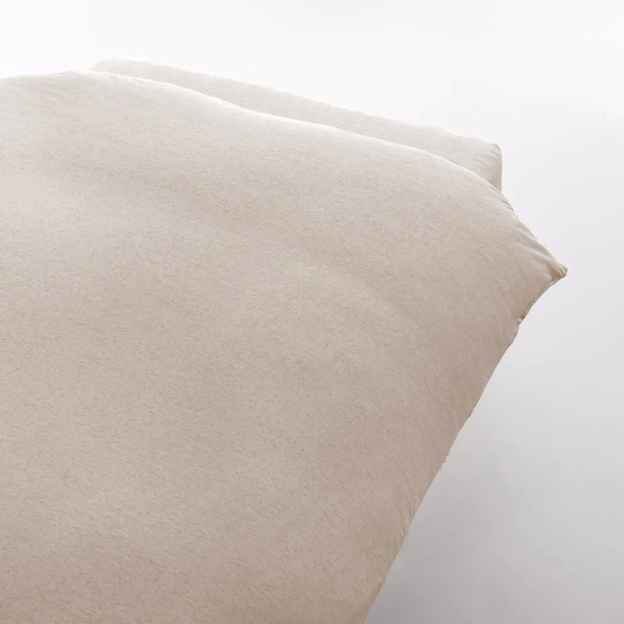 Draps De Lit^Muji Housse de couette en jersey de coton ‐ 230 x 210 cm