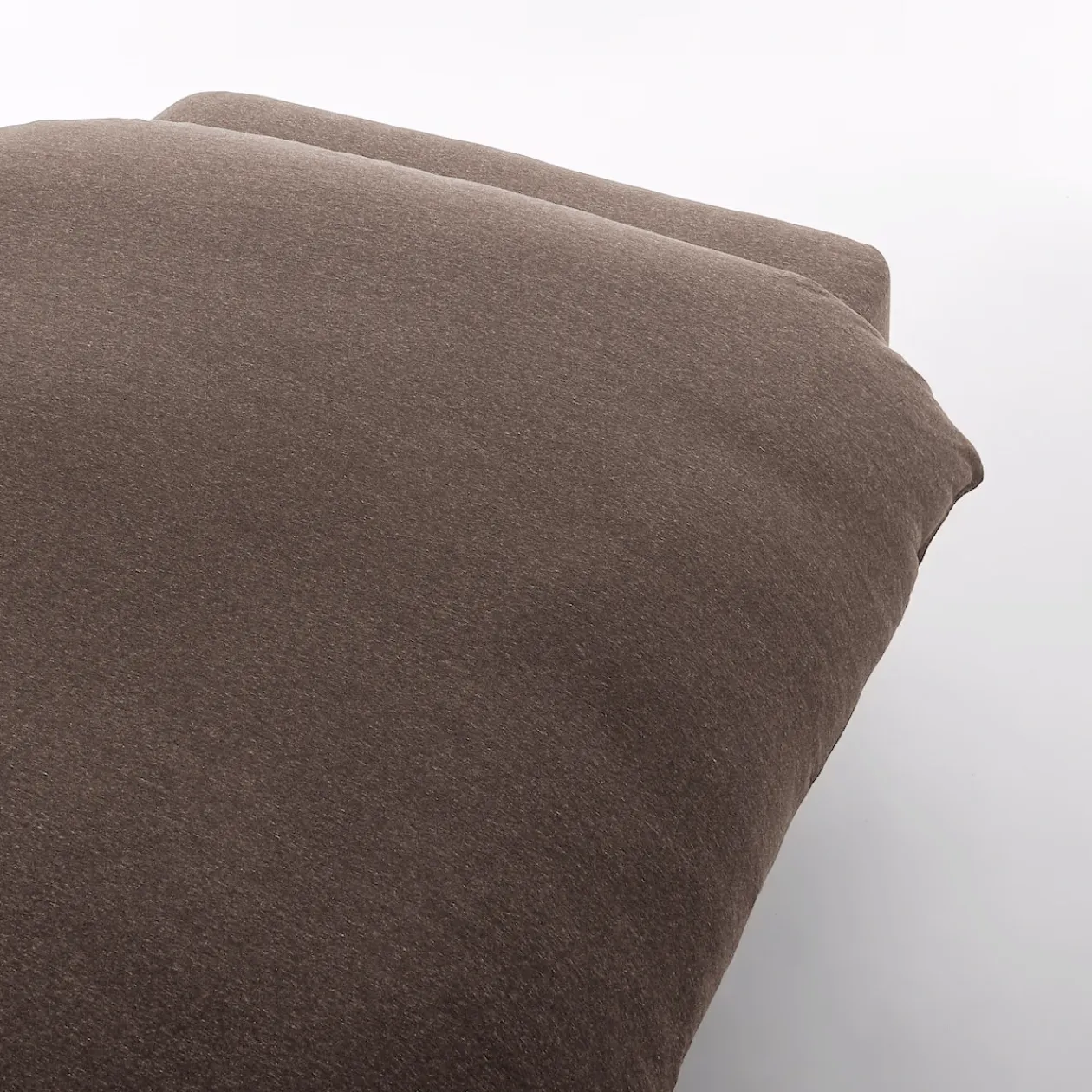 Draps De Lit^Muji Housse de couette en jersey de coton ‐ 230 x 210 cm