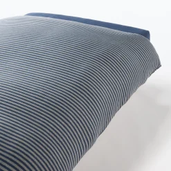 Draps De Lit^Muji Housse de couette en jersey de coton ‐ 210 x 210 cm