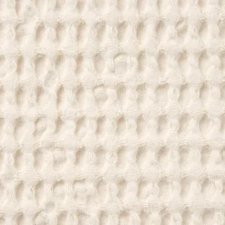 Coussins Et Plaids^Muji Housse de coussin gaufrée en coton biologique lavé