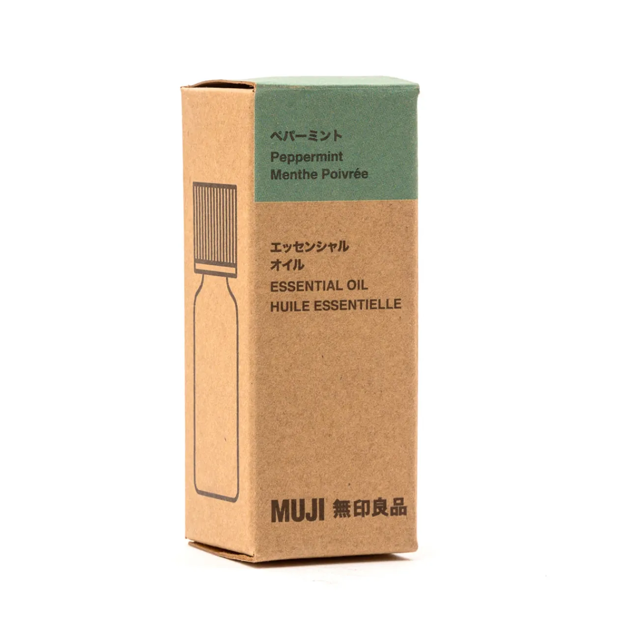 Huiles Essentielles^Muji Huile essentielle de menthe poivrée 10ml
