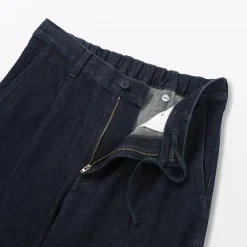 Pantalons Et Shorts^Muji Jean coupe droite en denim mélangé kapok pour homme