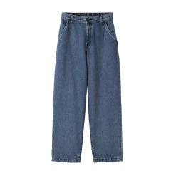 Pantalons, Jupes Et Shorts^Muji Jean denim coupe large en kapok mélangé pour femme