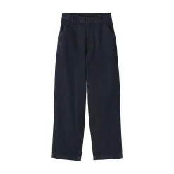 Pantalons, Jupes Et Shorts^Muji Jean denim coupe large en kapok mélangé pour femme