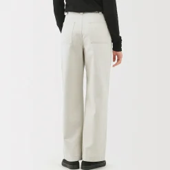 Pantalons, Jupes Et Shorts^Muji Jean en coton recyclé pour femme Blanc Cassé