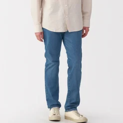 Pantalons Et Shorts^Muji Jean slim en denim extensible pour homme ‐ Indigo