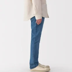 Pantalons Et Shorts^Muji Jean slim en denim extensible pour homme ‐ Indigo