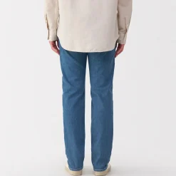 Pantalons Et Shorts^Muji Jean slim en denim extensible pour homme ‐ Indigo