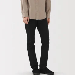 Pantalons Et Shorts^Muji Jean slim en denim extensible pour homme ‐ Noir