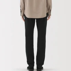 Pantalons Et Shorts^Muji Jean slim en denim extensible pour homme ‐ Noir