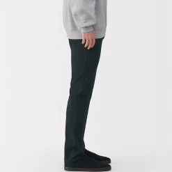 Pantalons Et Shorts^Muji Jean slim en denim extensible pour homme ‐ Noir
