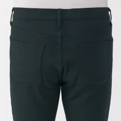 Pantalons Et Shorts^Muji Jean slim en denim extensible pour homme ‐ Noir