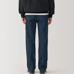 Pantalons Et Shorts^Muji Jeans à Jambe Droite en Mélange de Kapok pour homme