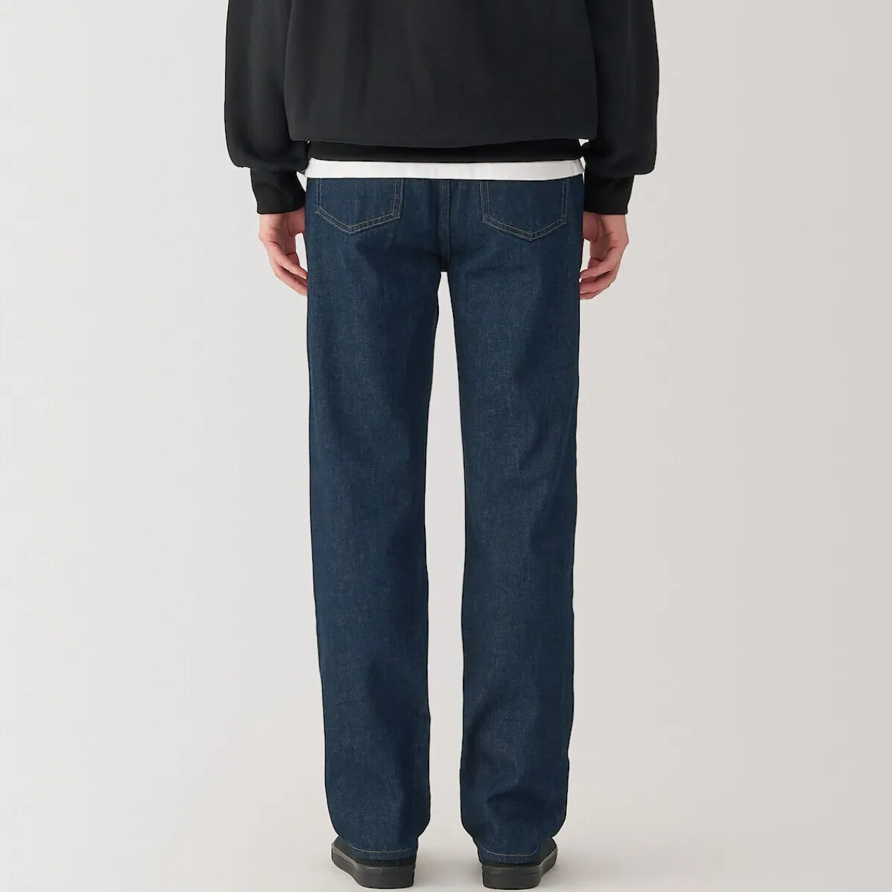 Pantalons Et Shorts^Muji Jeans à Jambe Droite en Mélange de Kapok pour homme