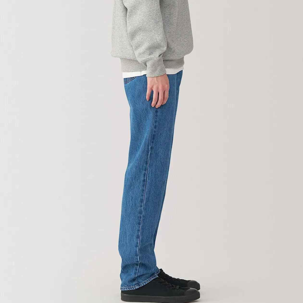 Pantalons Et Shorts^Muji Jeans à Jambe Droite en Mélange de Kapok pour homme