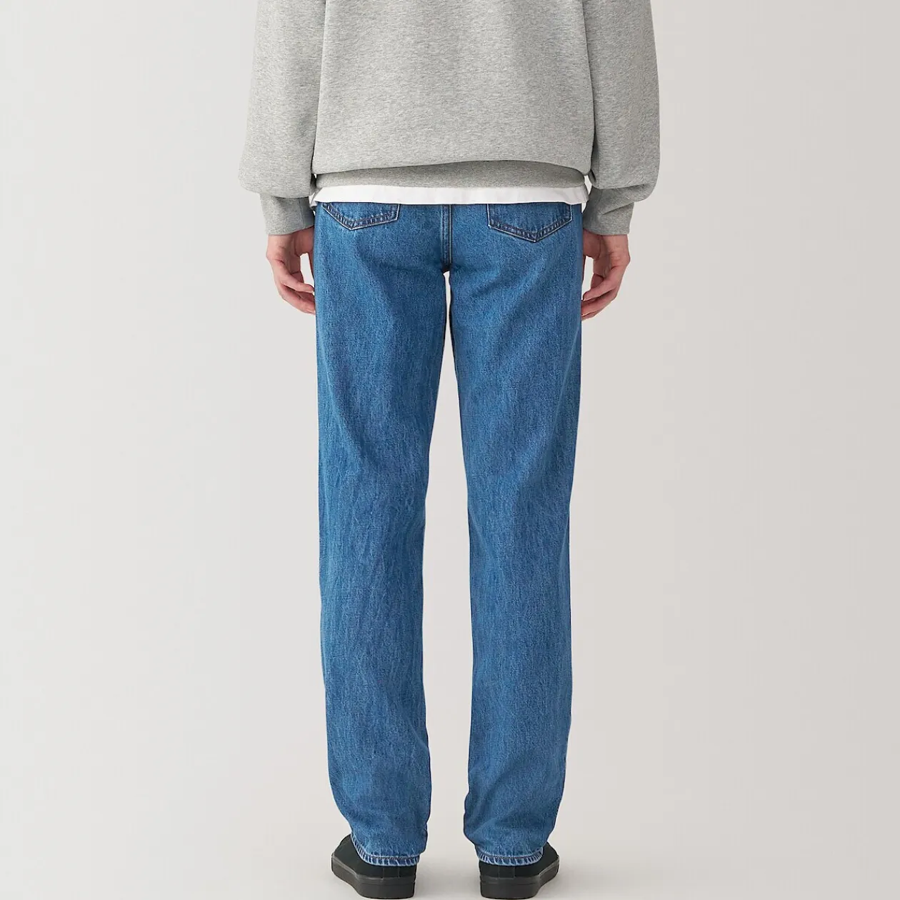 Pantalons Et Shorts^Muji Jeans à Jambe Droite en Mélange de Kapok pour homme