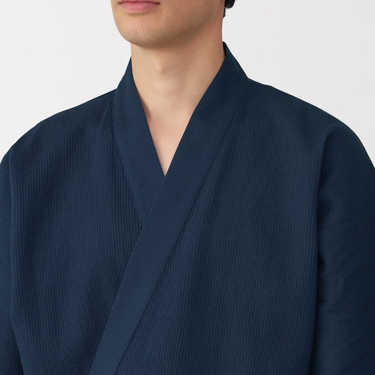 Pyjamas Et Vêtements D'Intérieur|Pyjamas Et Vêtements D'Intérieur^Muji Jinbei en lyocell gaufré unisexe