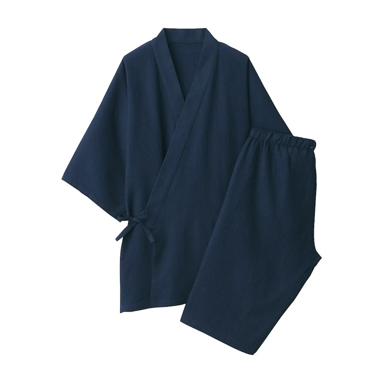 Pyjamas Et Vêtements D'Intérieur|Pyjamas Et Vêtements D'Intérieur^Muji Jinbei en lyocell gaufré unisexe