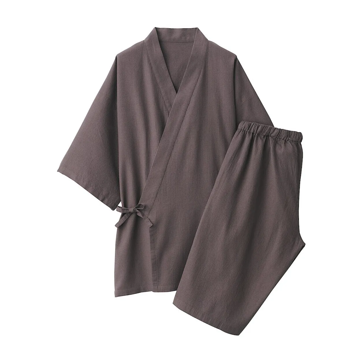 Pyjamas Et Vêtements D'Intérieur|Pyjamas Et Vêtements D'Intérieur^Muji Jinbei en lyocell gaufré unisexe