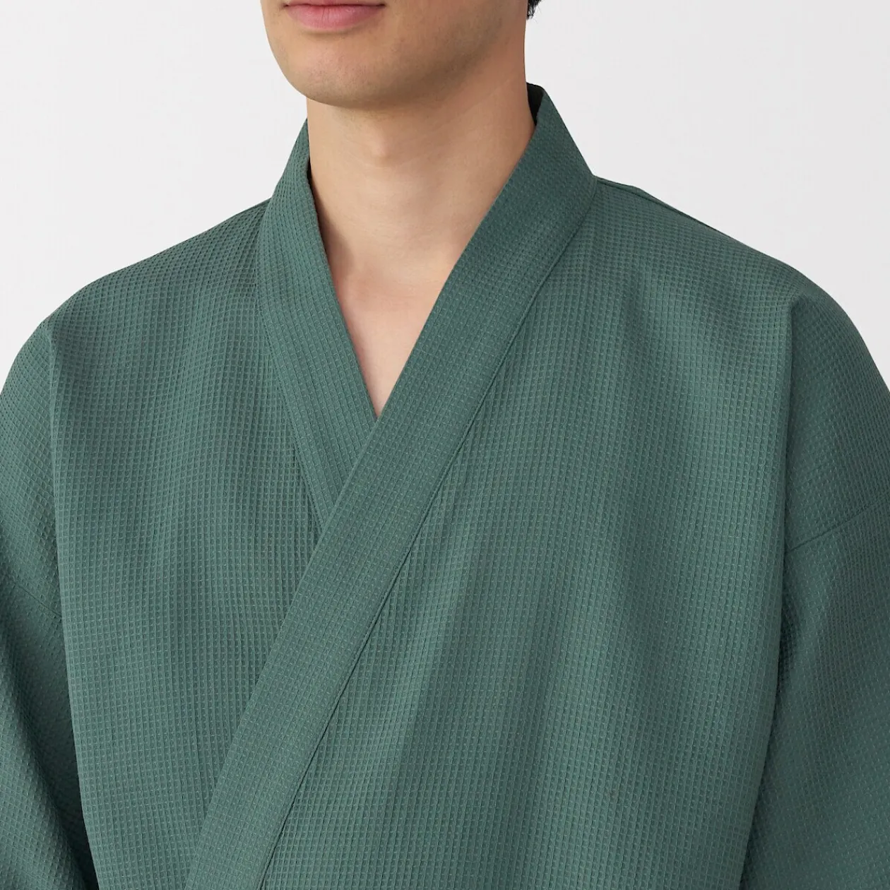 Pyjamas Et Vêtements D'Intérieur|Pyjamas Et Vêtements D'Intérieur^Muji Jinbei en lyocell gaufré unisexe