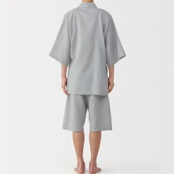 Pyjamas Et Vêtements D'Intérieur^Muji Jinbei en lyocell gaufré unisexe