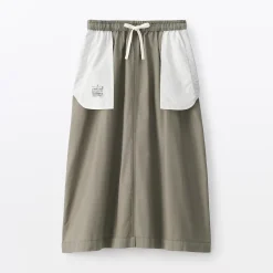 Pantalons, Jupes Et Shorts^Muji Jupe midi à la coupe confortable en coton délavé pour femme