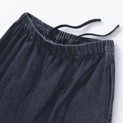 Pantalons, Jupes Et Shorts^Muji Jupe midi confort en denim délavé pour femme Bleu Marine Foncé
