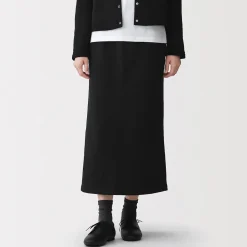 Pantalons, Jupes Et Shorts^Muji Jupe midi en sweat léger et coton mélangé pour femme