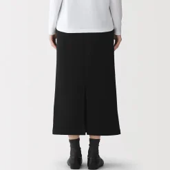 Pantalons, Jupes Et Shorts^Muji Jupe midi en sweat léger et coton mélangé pour femme