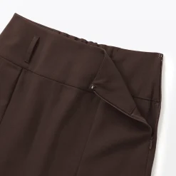 Pantalons, Jupes Et Shorts^Muji Jupe midi plissée en sergé de polyester pour femme