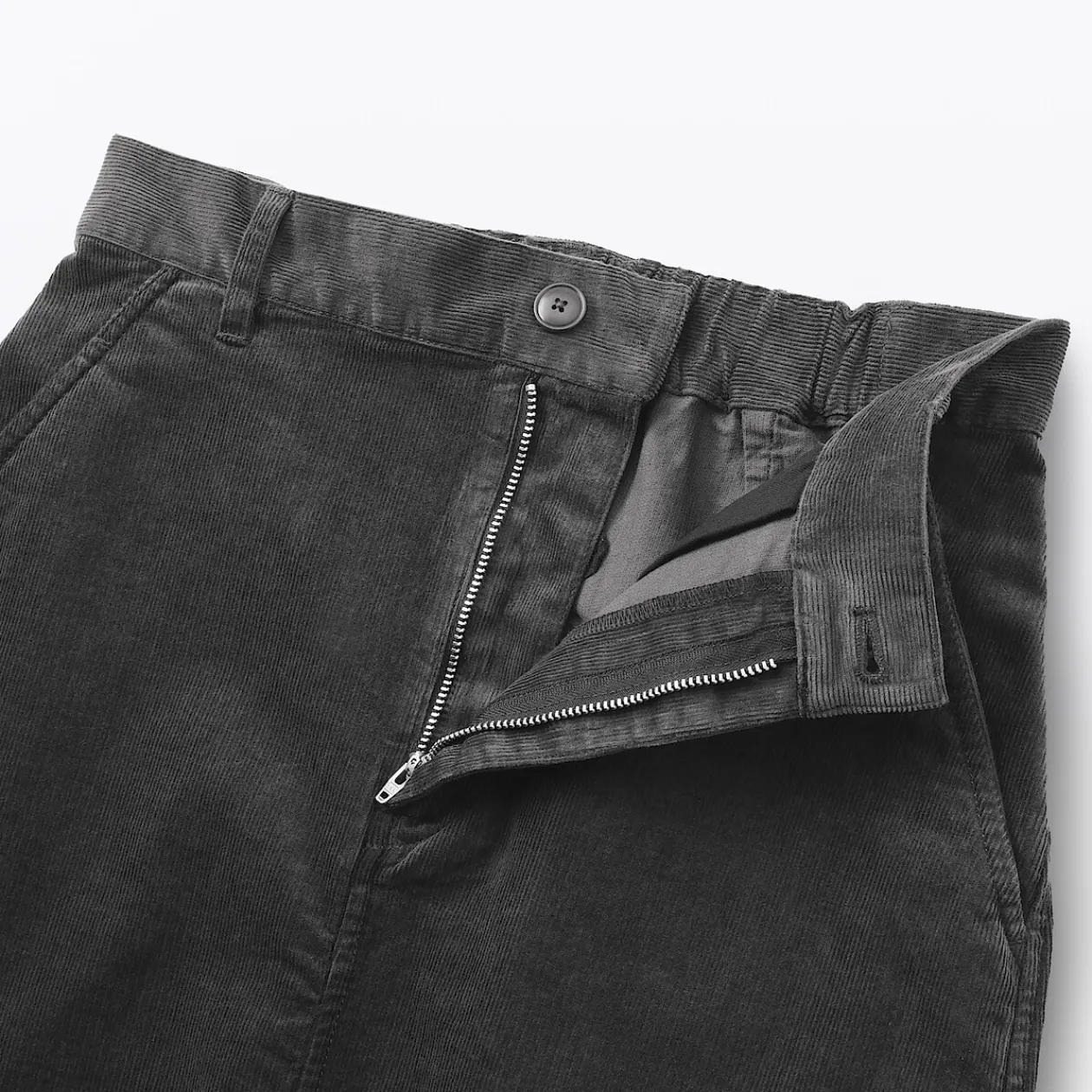 Pantalons, Jupes Et Shorts^Muji Jupe midi taille haute en velours côtelé extensible pour femme