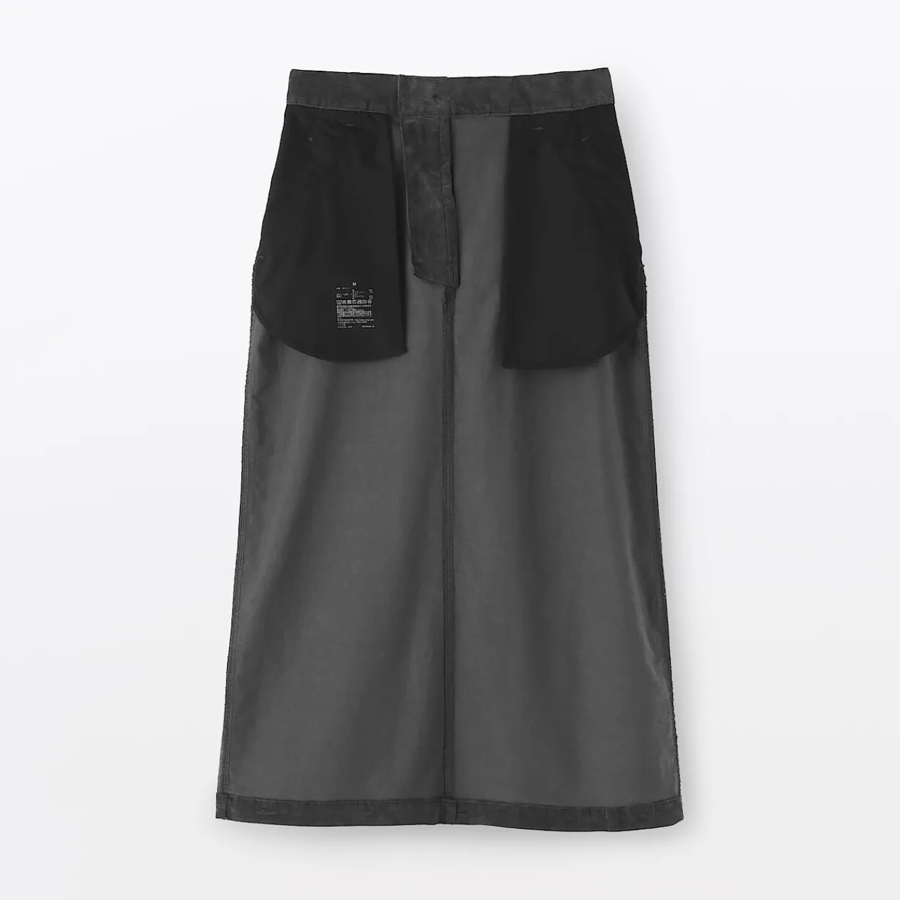 Pantalons, Jupes Et Shorts^Muji Jupe midi taille haute en velours côtelé extensible pour femme