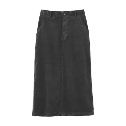 Pantalons, Jupes Et Shorts^Muji Jupe midi taille haute en velours côtelé extensible pour femme
