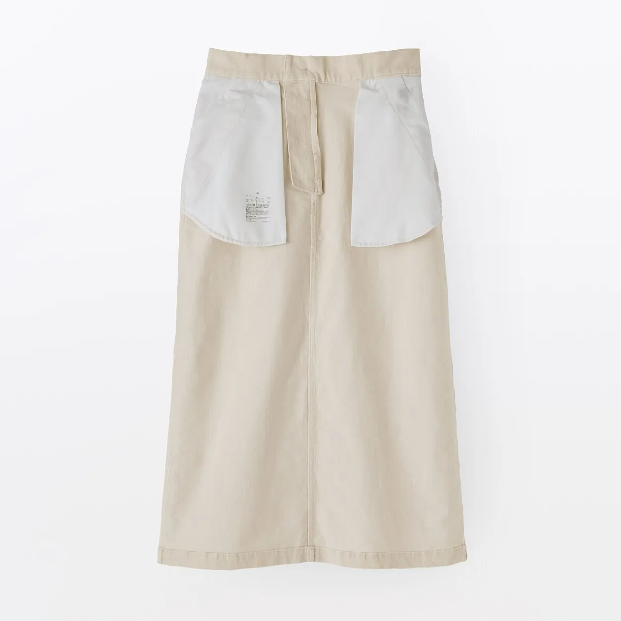 Pantalons, Jupes Et Shorts^Muji Jupe midi taille haute en velours côtelé extensible pour femme