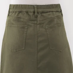 Pantalons, Jupes Et Shorts^Muji Jupe trapèze en chino extensible pour femme