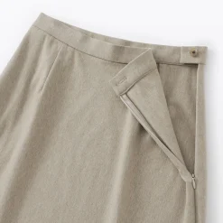 Pantalons, Jupes Et Shorts^Muji Jupe évasée en stretch brossé pour femme