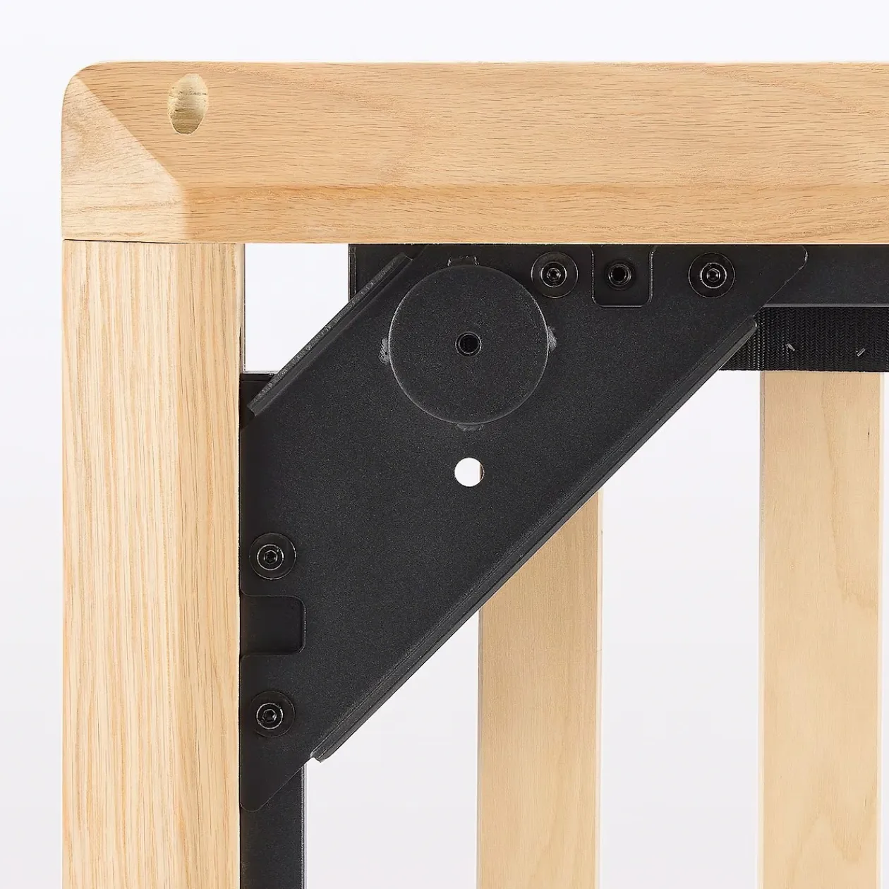 Lits^Muji Lit plateforme double en chêne