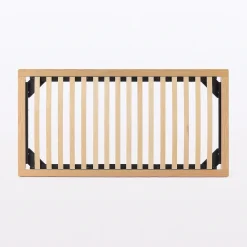 Lits^Muji Lit plateforme simple en chêne