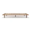 Lits^Muji Lit plateforme super king en noyer