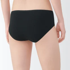 Sous‐Vêtements^Muji Lot de 3 culottes de bain en fil recyclé pour femme Abricot