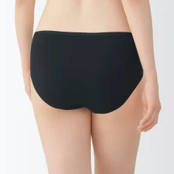 Sous‐Vêtements^Muji Lot de 3 culottes de bain en fil recyclé pour femme Abricot