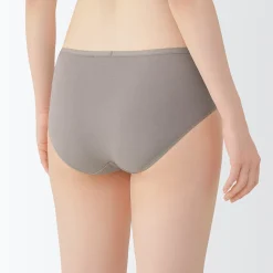 Sous‐Vêtements^Muji Lot de 3 culottes de bain en fil recyclé pour femme Abricot