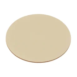 Linge De Table^Muji Lot de 4 dessous de verre en cuir recyclé, Graphite