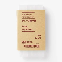 Soin Bucco‐Dentaires^Muji Lot de 3 presse‐tube PP