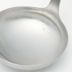 Ustensiles^Muji Louche en acier inoxydable 8.5x30cm