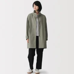 Vestes Et Manteaux^Muji Manteau à capuche amovible déperlant pour femme