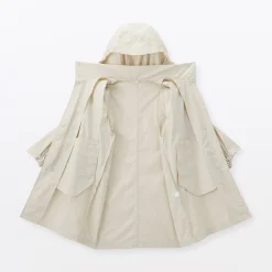 Vestes Et Manteaux^Muji Manteau à capuche amovible déperlant pour femme